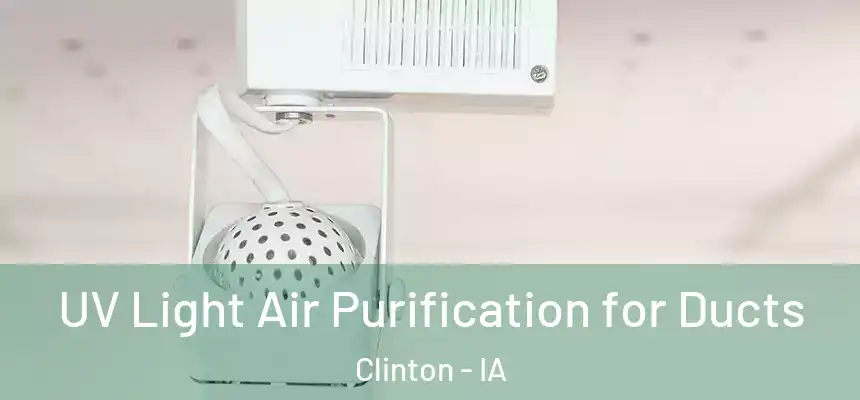  UV Light Air Purification for Ducts Clinton - IA